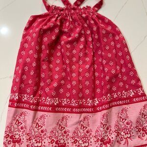 Baby GAP Red Floral Dress